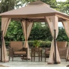 Gazebo Parts Direct Khaki Replacement Mosquito Netting For Bardine Gazebo (9X9 Ft) L-GZ375PST Sold At Rona/Target