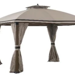 Gazebo Parts Direct Catalog Light Gray Replacement Canopy For Broyhill Eagle Brooke Soft Top Gazebo A101007600 Sold At BigLots