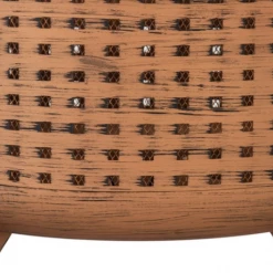 Gazebo Parts Direct Catalog 30 In. Woven Round Wood Burning Firepit With Tool