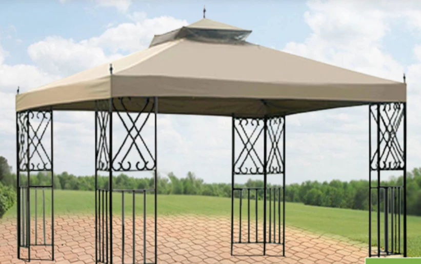 Gazebo Parts Direct Catalog Classic Scroll Gazebo Replacement Canopy L-GZ288PST