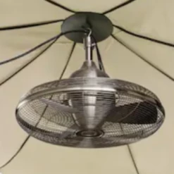 Gazebo Parts Direct Allen + Roth Valdosta 20-in Brushed Nickel Indoor/Outdoor Ceiling Fan (3-Blade) Catalog