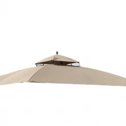 Gazebo Parts Direct Catalog Replacement Canopy For L-GZ212PCO-B The Somerset Gazebo - RIP LOCK 350 - Beige