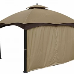 Gazebo Parts Direct Universal 12-ft Privacy Panel Curtain/Side Wall Sunshade (One Side Only)