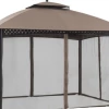 Gazebo Parts Direct Oakmont Gazebo Replacement Mosquito Screen 10x12 Sold At Big Lots Catalog