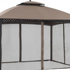 Gazebo Parts Direct Oakmont Gazebo Replacement Mosquito Screen 10x12 Sold At Big Lots Catalog