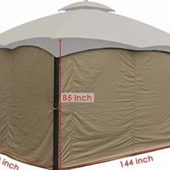 Gazebo Parts Direct LOWES 10 X 12 TPGAZ2303B GAZEBO REFRESH BUNDLE CANOPY,BUG SCREEN,CURTAIN ALL IN ONE PACKAGE