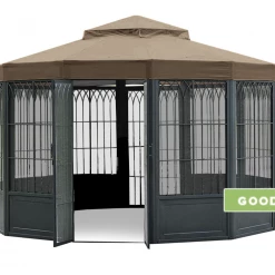 Gazebo Parts Direct Sun House L-GZ050PST-4 Gazebo Replacement Canopy Nutmeg - Rip Lock 350 Catalog