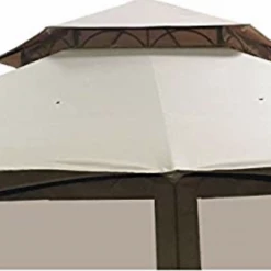 Gazebo Parts Direct Catalog Replacement Canopy For The Southbay Hexagon Gazebo - Standard 350 - Beige