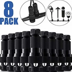Gazebo Parts Direct Low Voltage Fastlock Landscape Lights Cable Connector 12-14 Gauge Wire (8 Pack) Catalog