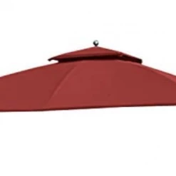 Gazebo Parts Direct Big Lots Windsor Replacement 10x12 Canopy For L-GZ717PST-C Riplock 350 RED