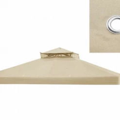 Gazebo Parts Direct 2 Tier 12x10' Gazebo Canopy Top Cover Replacement For Sunjoy L-GZ288PST-4H