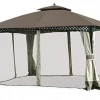 Gazebo Parts Direct Catalog Big Lots Windsor Replacement Canopy For L-GZ717PST-C -Riplock 350 - Nutmeg