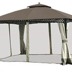 Gazebo Parts Direct Catalog Big Lots Windsor Replacement Canopy For L-GZ717PST-C -Riplock 350 - Nutmeg