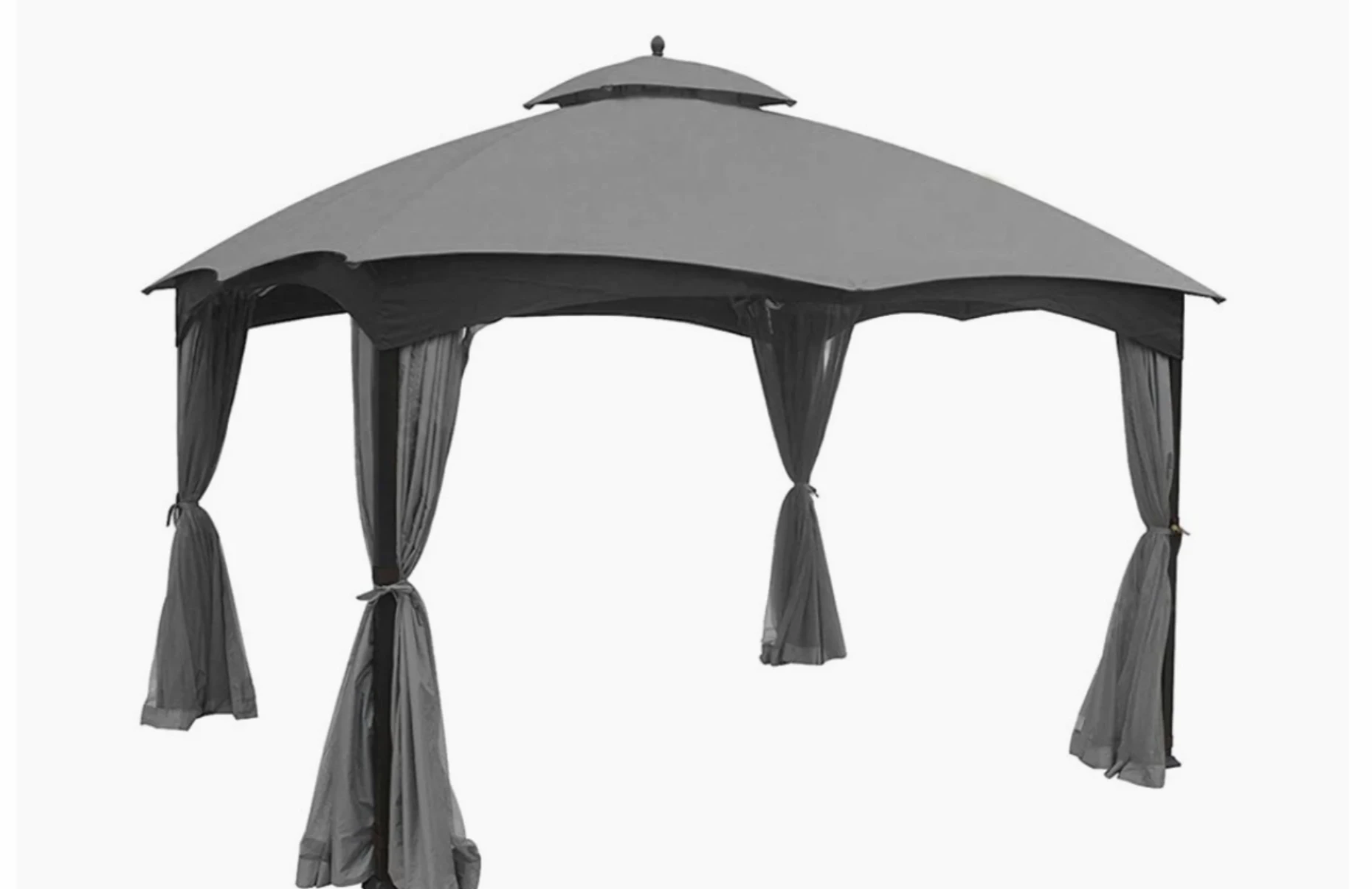 Gazebo Parts Direct LOWES GREY 10 X 12 GAZEBO REFRESH BUNDLE CANOPY,BUG SCREEN,CURTAIN ALL IN ONE Catalog