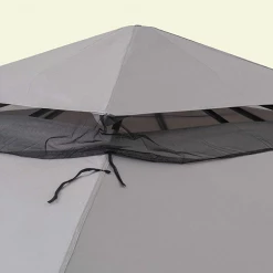 Gazebo Parts Direct Original Replacement Canopy For Allen+Roth Easy Up Gazebo (10X12 Ft) L-GZ472PST-I Sold At Lowe's, Light Grey Catalog