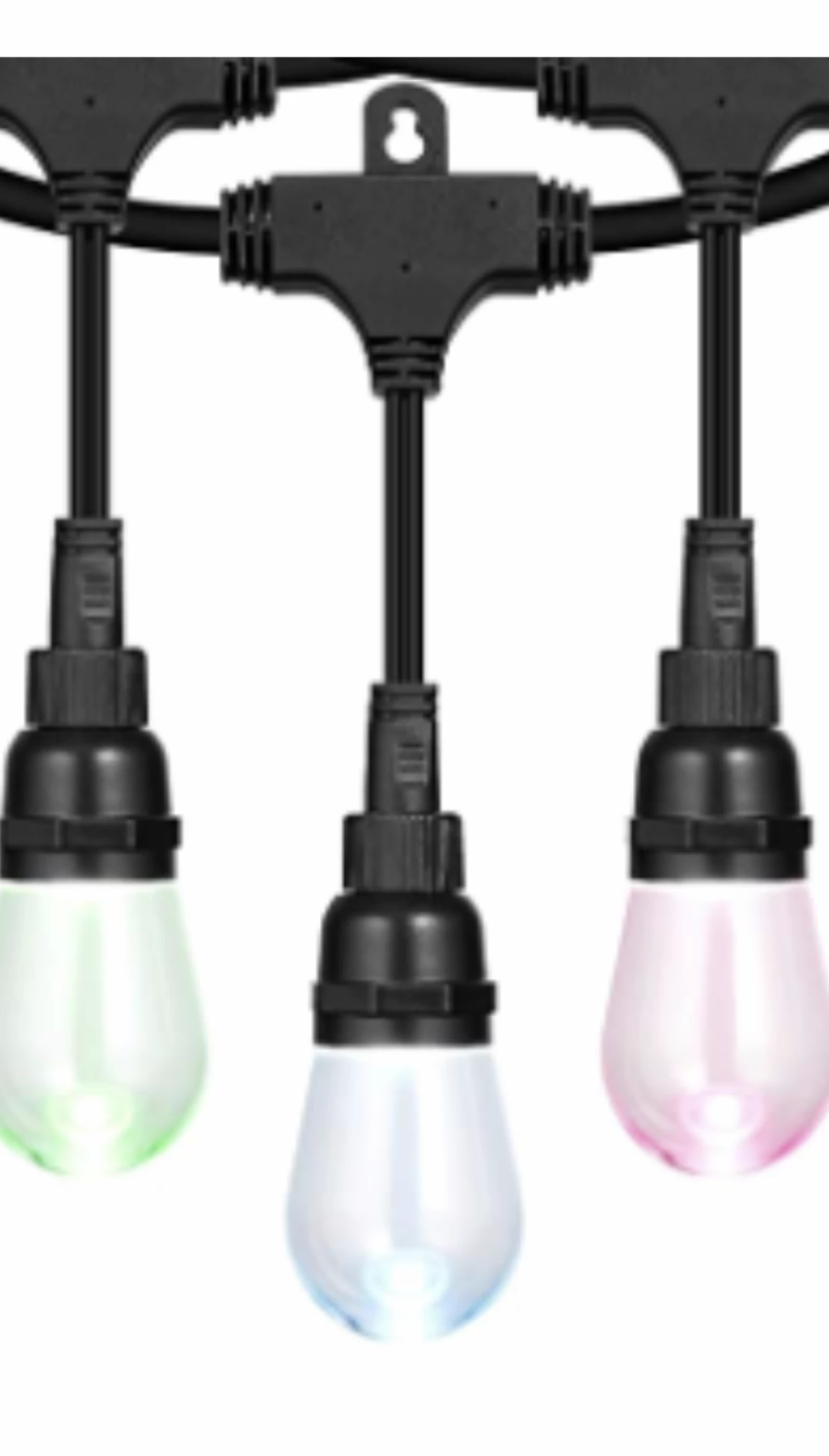 Gazebo Parts Direct Catalog Waterproof LED 24ft Indoor Outdoor Commercial Grade Patio Lights Create Cafe Ambience In Your Home