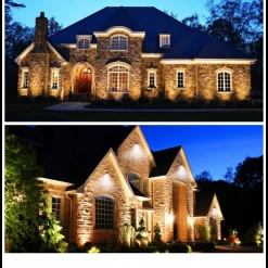 Gazebo Parts Direct 10W Landscape Lights 12V 24V 1000LM Warm White Low Voltage LED Waterproof Outdoor Lights (10Pack)