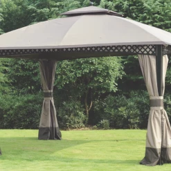 Gazebo Parts Direct Original Replacement Curtain For Windsor Gazebo (10X12 Ft) L-GZ717PST-C Khaki Catalog