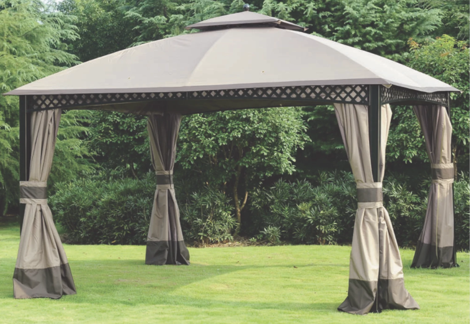 Gazebo Parts Direct Original Replacement Curtain For Windsor Gazebo (10X12 Ft) L-GZ717PST-C Khaki Catalog