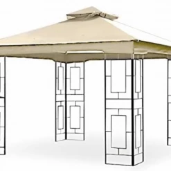 Gazebo Parts Direct Catalog Replacement Canopy For The Garden Treasures Geo Gazebo - Riplock 350 -Beige