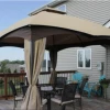 Gazebo Parts Direct Catalog Lowes Allen And Roth 10 X 12 Gazebo Refresh Bundle Canopy,Bug Screen,Curtain All In One Package
