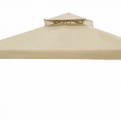 Gazebo Parts Direct 2 Tier 12x10' Gazebo Canopy Top Cover Replacement For Sunjoy L-GZ288PST-4D