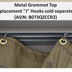 10 X12 Lowes Allen And Roth OEM GF12S004B Full Set Gazebo Curtains 4 Sides Lowe’s 510327