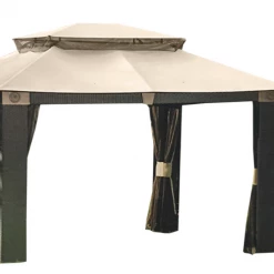 Gazebo Parts Direct SUNJOY ANTIGUA WICKER GAZEBO CANOPY 10X12 MODEL L-GZ806PAL-C Catalog