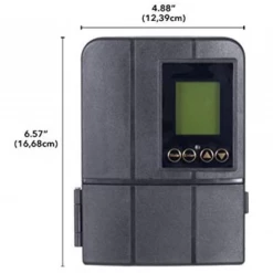 Gazebo Parts Direct Home GL33124 12V 120W Low Voltage Landscape Lighting Transformer With Dusk-to-Dawn Timer