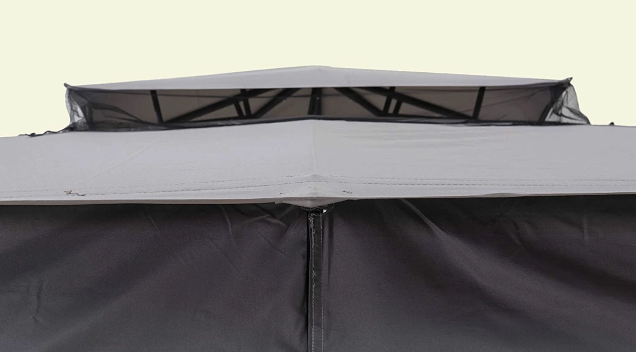 Gazebo Parts Direct Sunjoy Original Replacement Canopy For A+R Easy Up Gazebo (10X12 Ft) L-GZ472PST-I Sold At Lowe's, Light Grey Catalog