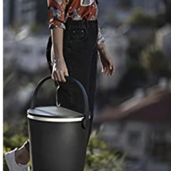 Gazebo Parts Direct Go Bar 4.2 Gallon With Handle And Pop Up Outdoor Table Perfect For Your Patio Teal