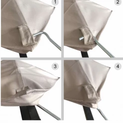 Gazebo Parts Direct 8' X 5' Grill Shelter Replacement Canopy Roof ONLY FIT For Gazebo Model L-GZ238PST-11 Beige Catalog