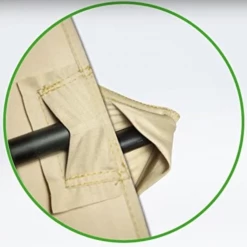 Gazebo Parts Direct Catalog Big Lots Bay Window Gazebo L-gz329pst-2 Standard 350 Replacement Canopy, Beige