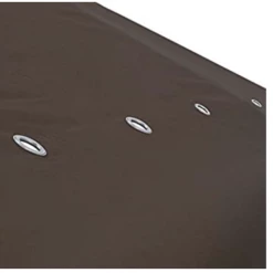 Gazebo Parts Direct 12'x12' Gazebo Top Replacement For 2 Tier Outdoor Canopy Cover Coffee