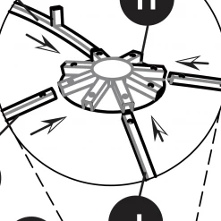 Gazebo Parts Direct TPGAZ17-002 TPGAZ2303A TPGAZ2303B TPGAZ2303C LOWES GAZEBO 10X12 PART "H" ROOF CENTER CONNECTOR TERMINAL Catalog
