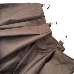 Gazebo Parts Direct Catalog Lowes Allen & Roth 4 Poles Brown Corner Curtain Set For Lowe's 10' X 12' Gazebo Model #GF-12S004BTO / GF-12S004B-1 (Corner Curtains Only)