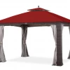 Gazebo Parts Direct Catalog Replacement Canopy Riplock 350 For The Augusta Gazebo L-GZ1190PST - RED