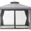 Gazebo Parts Direct Catalog Shadow Creek Black Replacement Mosquito Netting For Soft Top Gazebo (10X12) L-GZ1140PST-C1